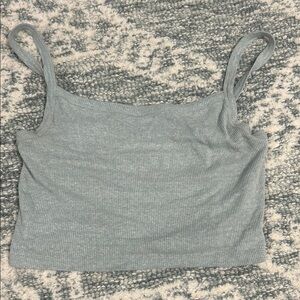 Urban Outfitters Gray Sleeveless Crop Camisole